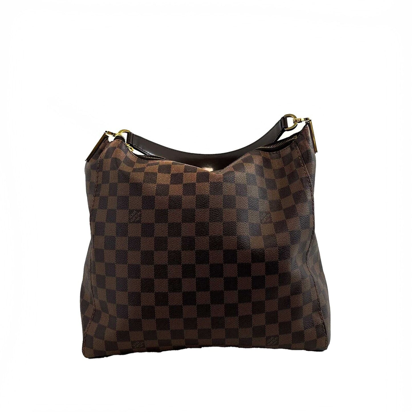 Louis Vuitton LV Portobello Damier Ebene PM Brown Shoulder Bag