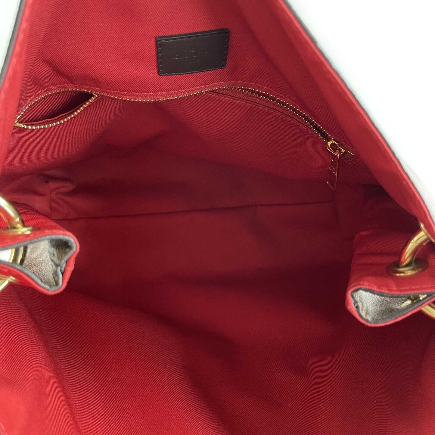 Louis Vuitton - LV Graceful Damier PM Ebene Canvas Shoulder Bag
