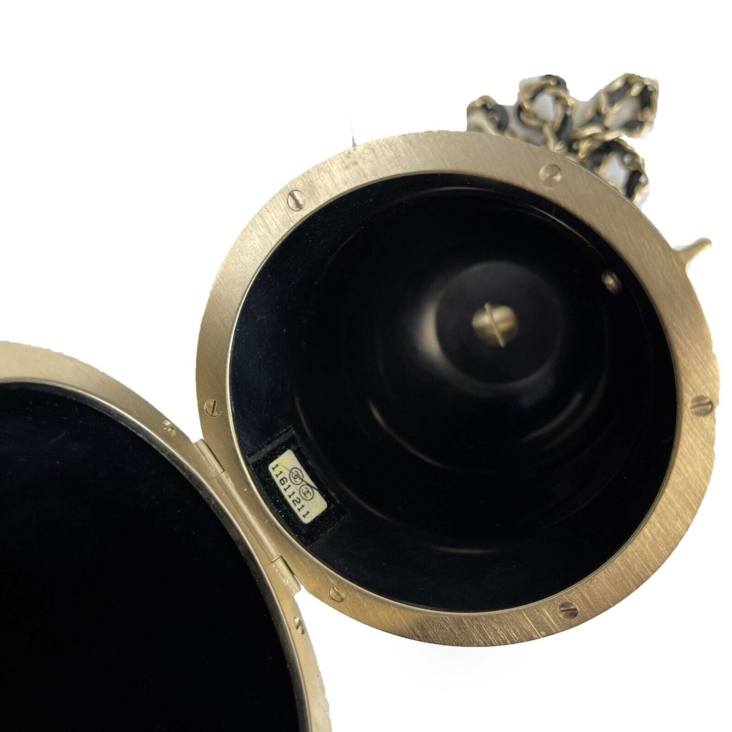 CHANEL - Doll Clutch Rare Minaudiere Bag Moscow Matryoshka CC Gripoix Wristlet