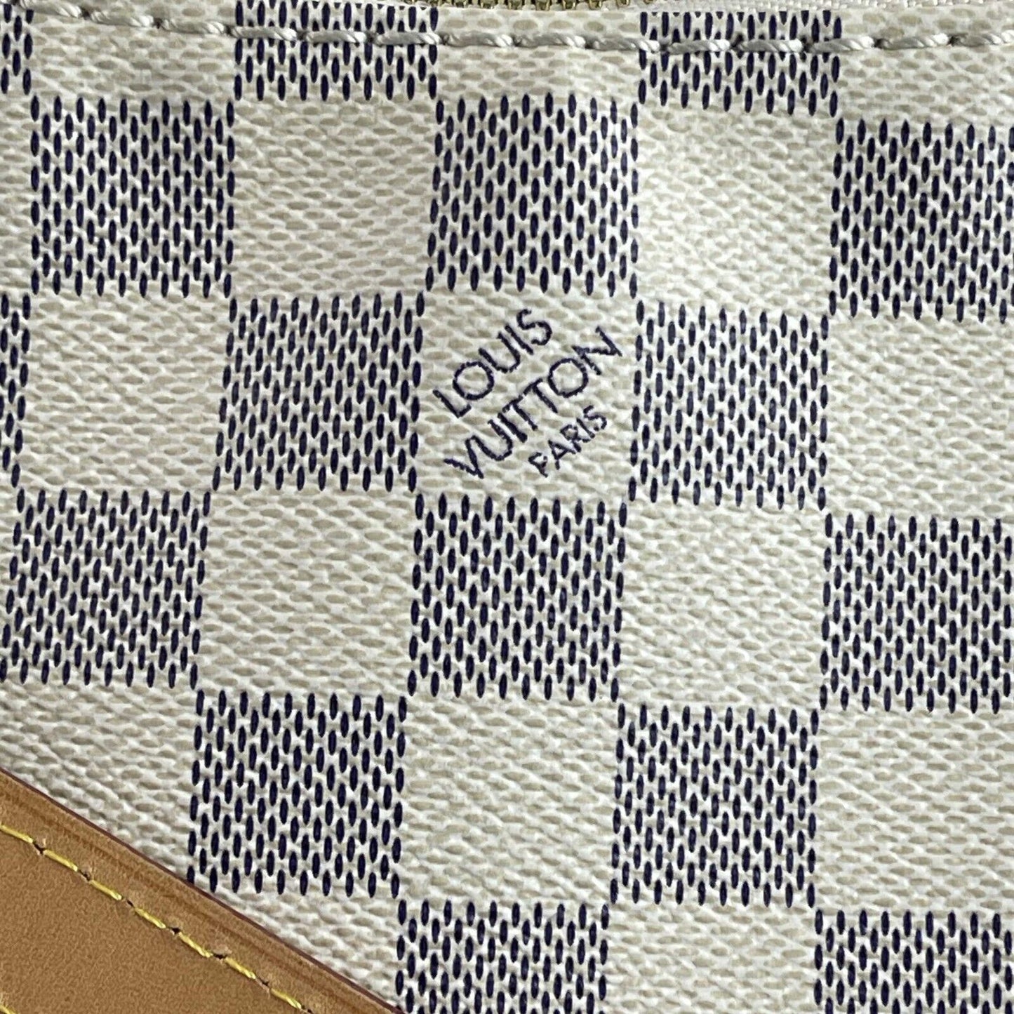 Louis Vuitton - LV Lymington Damier Azur Canvas Top Handle w/ Shoulder Strap KIT