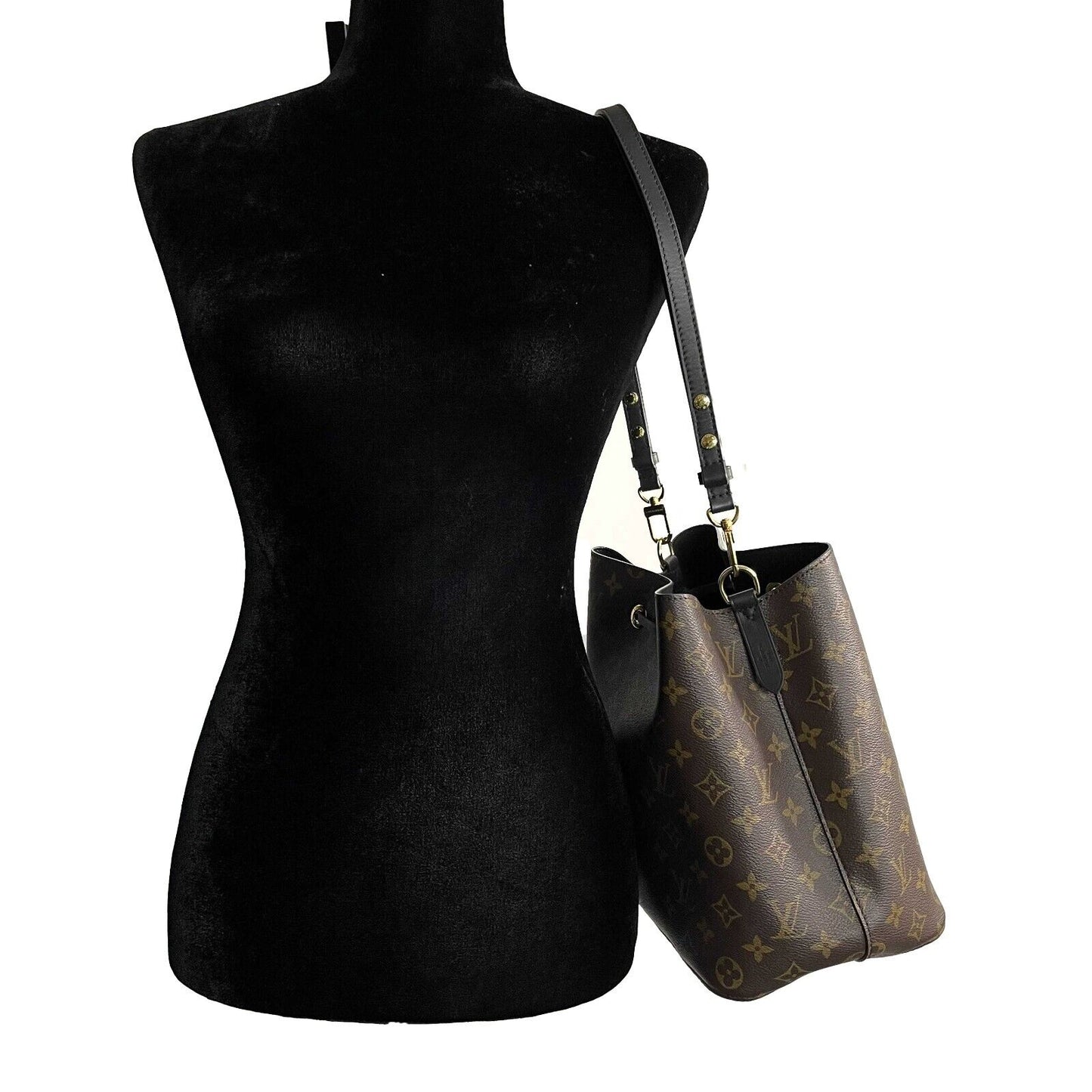 Louis Vuitton - Excellent - LV NeoNoe Monogram Brown Canvas MM Shoulder Bag