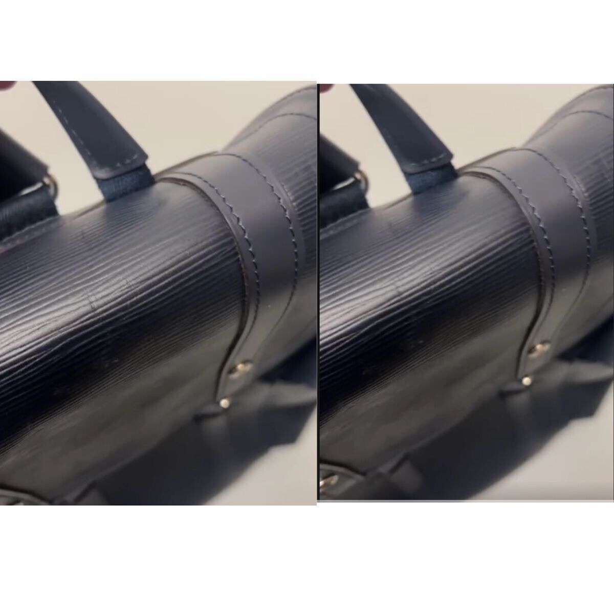 Louis Vuitton Christopher MM Medium Navy Blue Backpack