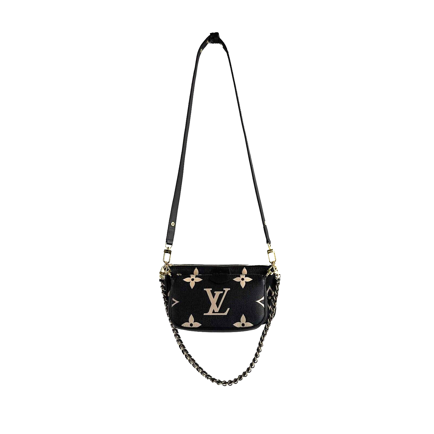 Louis Vuitton Bi-Color Monogram Empreinte Multi Pochette