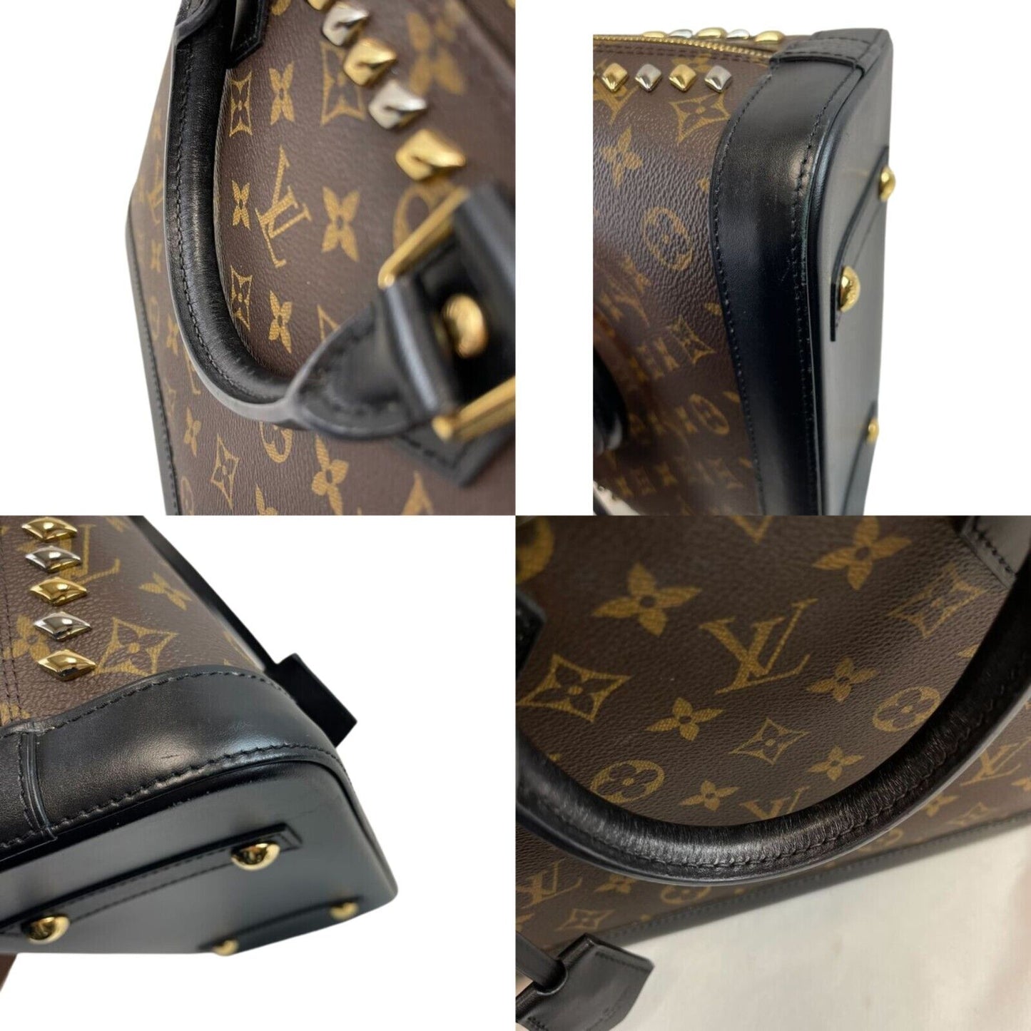Louis Vuitton Monogram Metal Stones Alma PM 2016