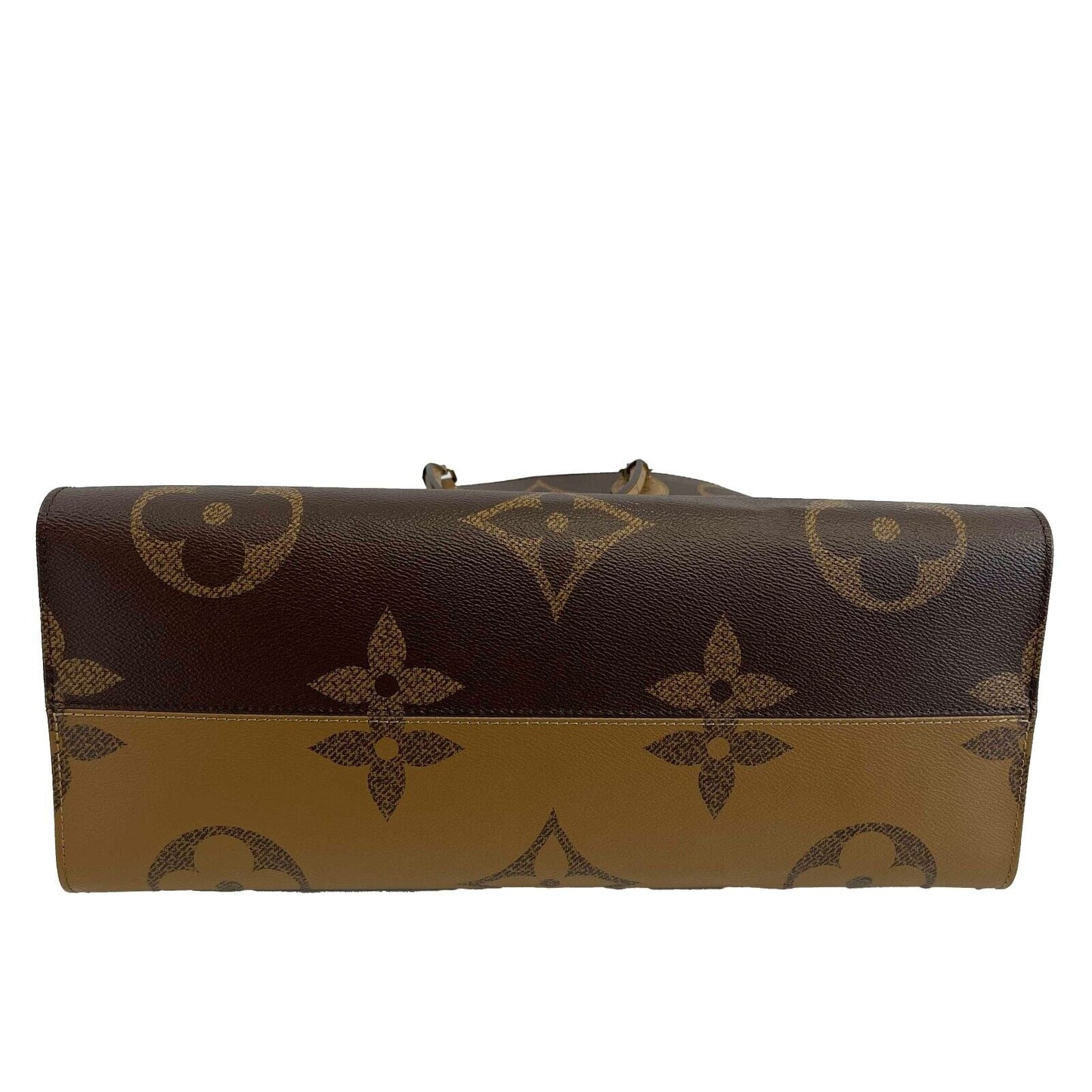 Louis Vuitton - Onthego GM - Brown and Tan Monogram Canvas Tote / Shoulder Strap