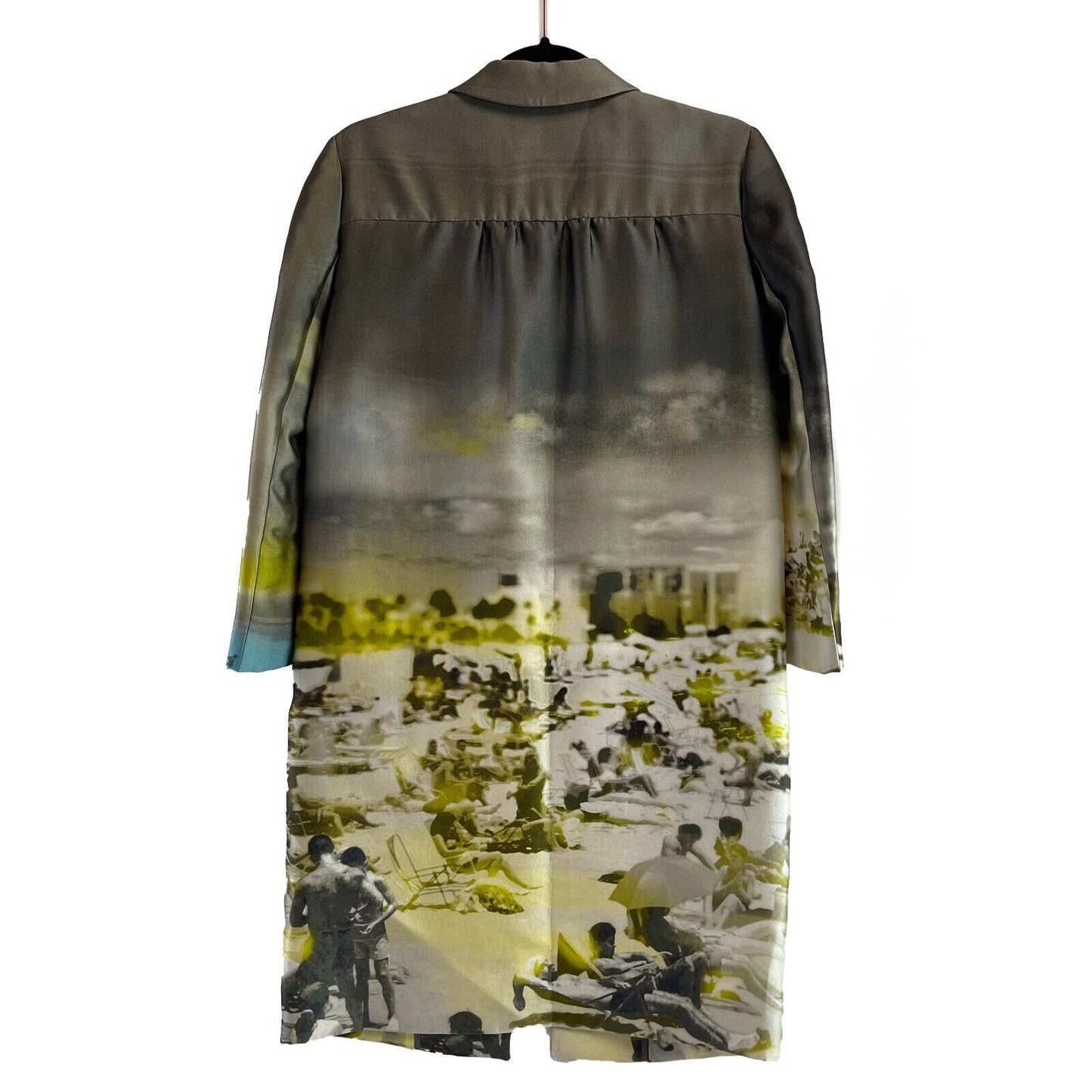 Prada Silk Printed Coat Super rare Multicolor - 38 US 2 Excellent Spring 2010