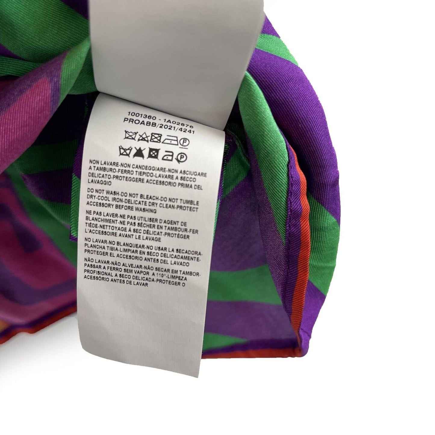 Versace Medusa Logo Printed Silk Multicolor Top - New w/ Tags