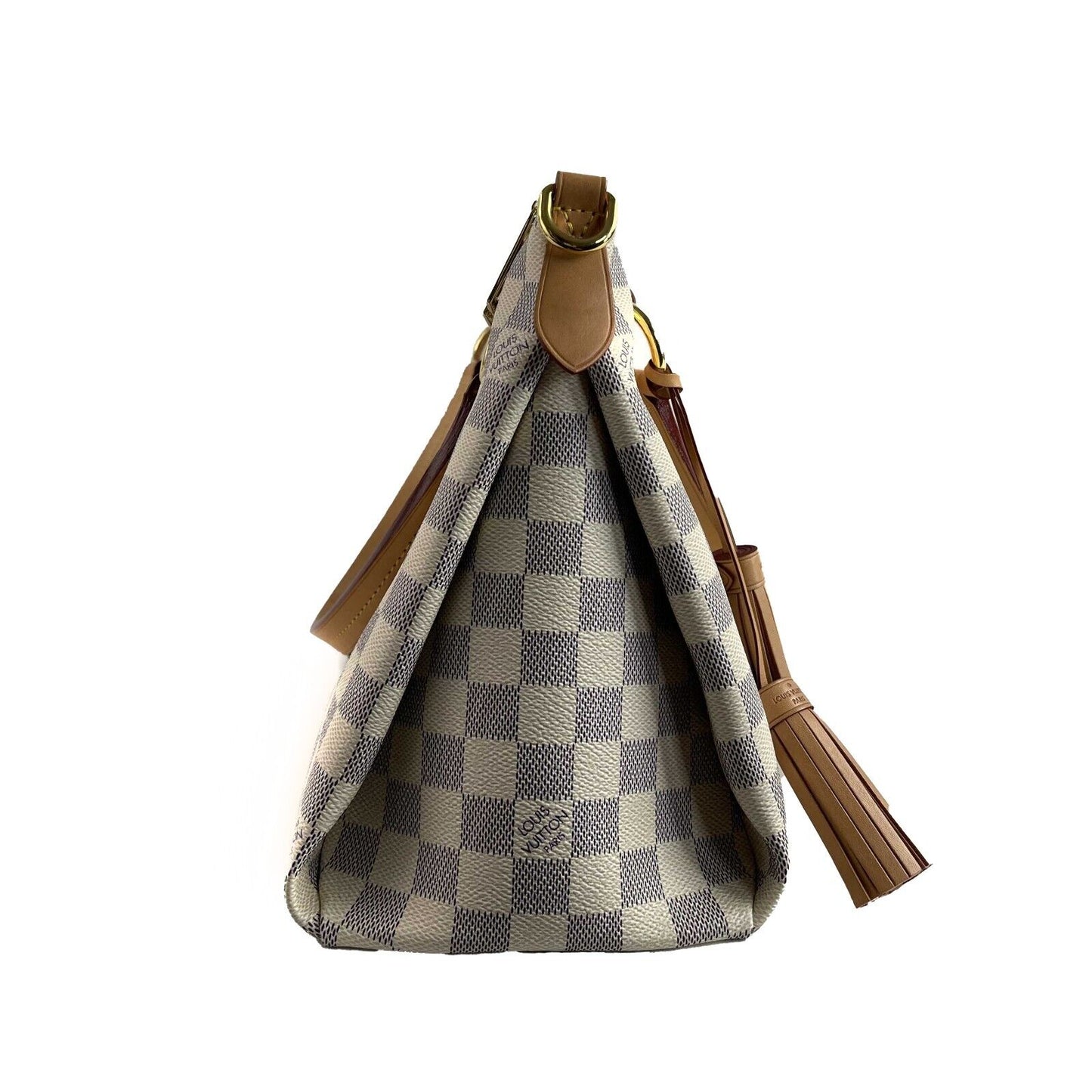 Louis Vuitton - LV Lymington Damier Azur Canvas Top Handle w/ Shoulder Strap KIT