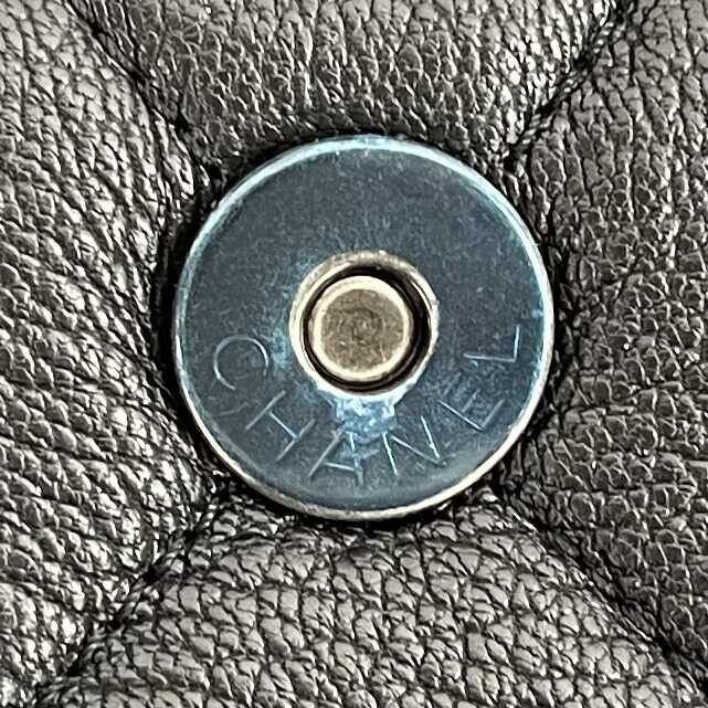 CHANEL - NEW Goatskin Large Perfect Edge Flap Bag Black