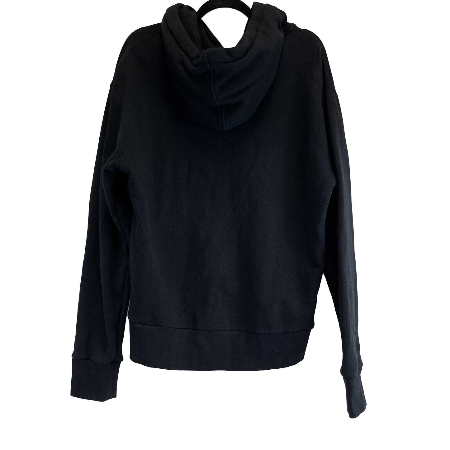 GUCCI - Hooded Interlocking GG - Black / White Hoodie - Size S