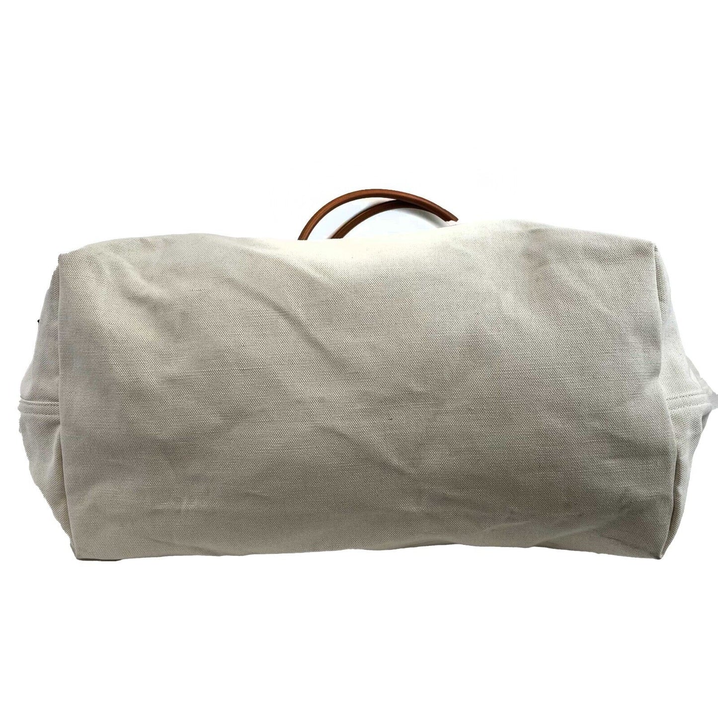 Saint Laurent Rive Gauche Maxi Tote Cream Tote Bag