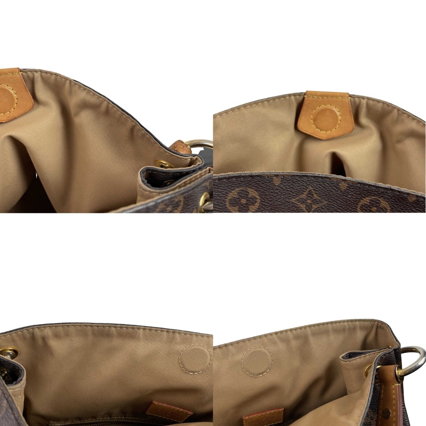 Louis Vuitton Graceful PM in Monogram Canvas Brown Shoulder Handbag