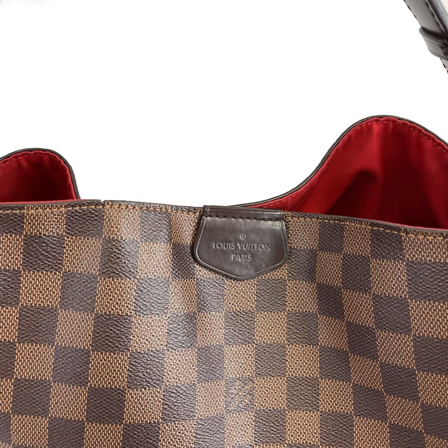 Louis Vuitton - LV - Gracefull MM - Brown / Tan Damier Ebene Shoulder Bag