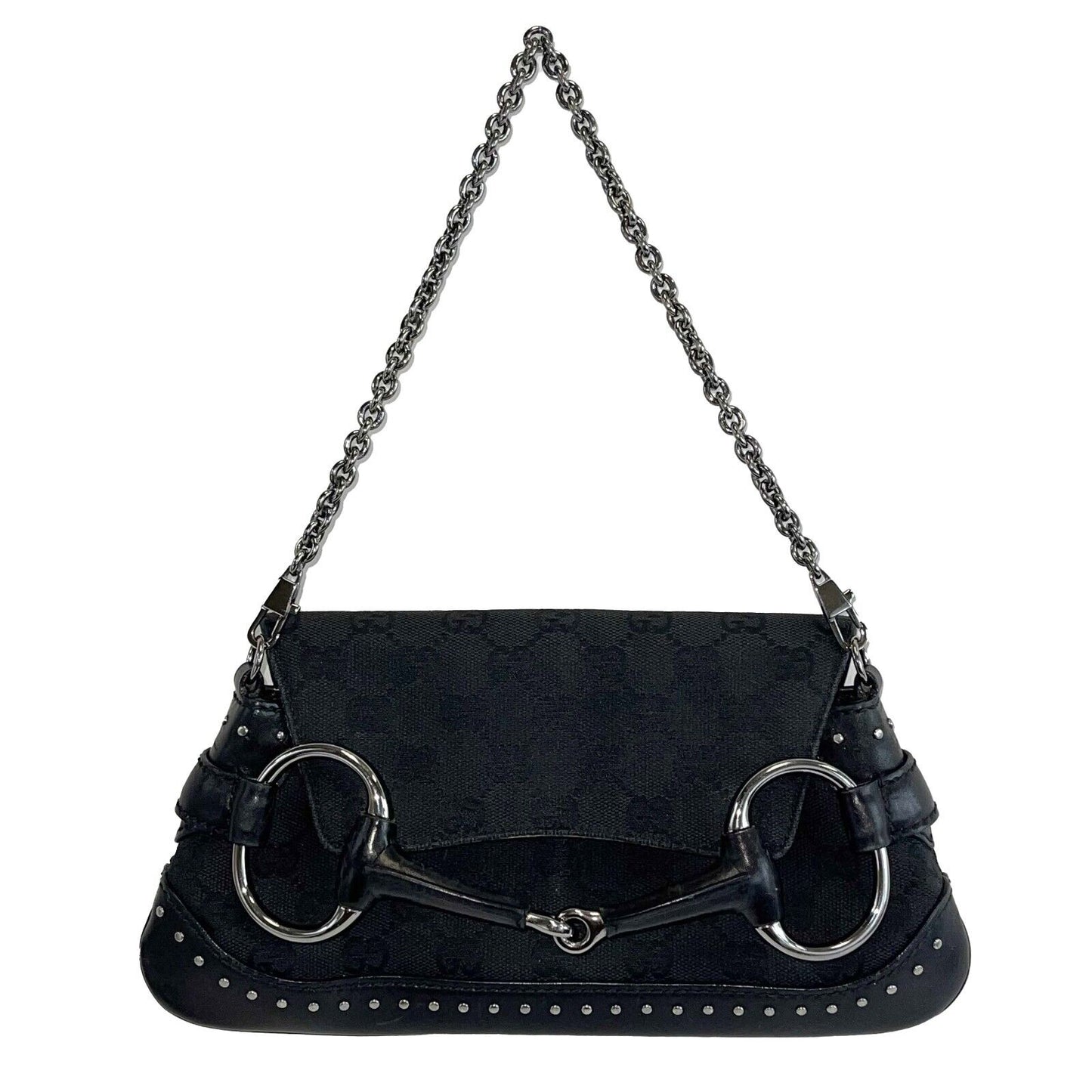 Gucci - Gucci by Tom Ford Pouchette 1955 Bag - Black / Silver Shoulder Bag