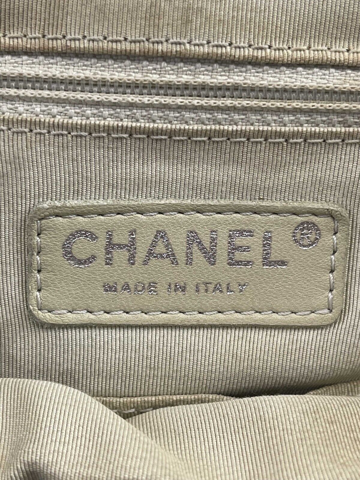 Chanel Medium Chain Around Crossbody Flap Bag 2011/2012 Blue