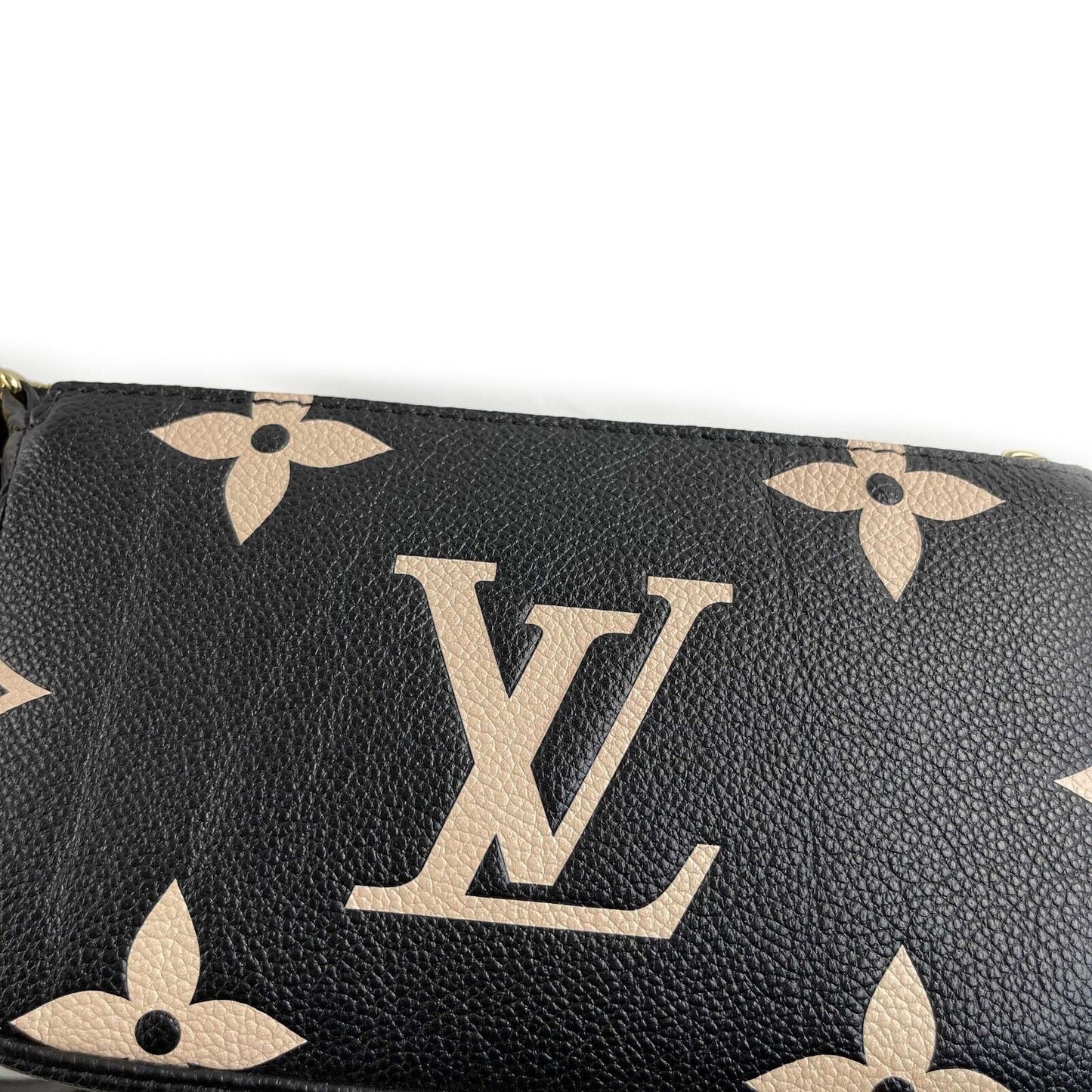 Louis Vuitton Bi-Color Monogram Empreinte Multi Pochette