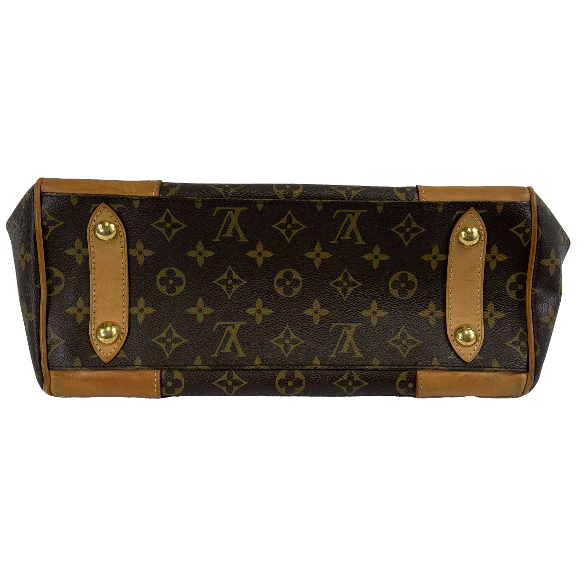 Louis Vuitton - LV - Retiro Handbag Brown Monogram Canvas PM w/ Shoulder Strap