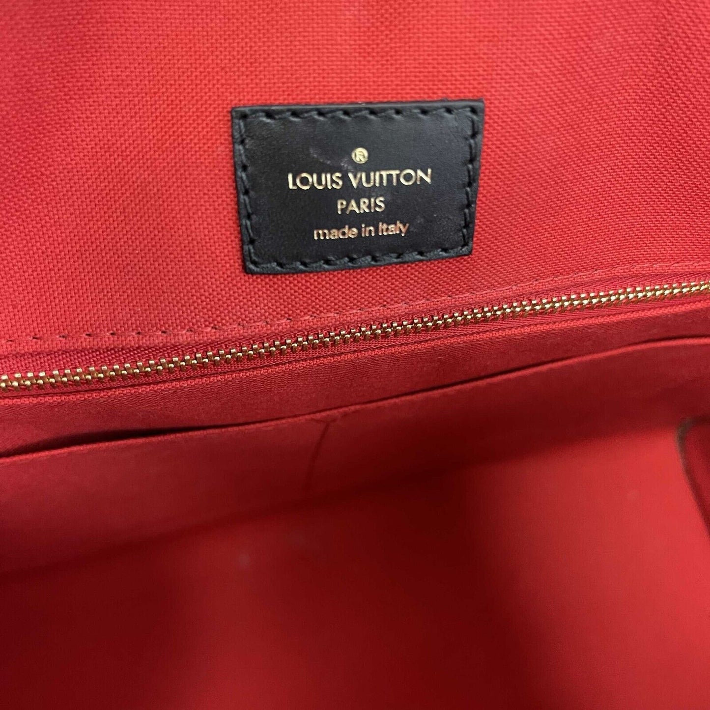 Louis Vuitton - Onthego GM - Brown and Tan Monogram Canvas Tote / Shoulder Strap