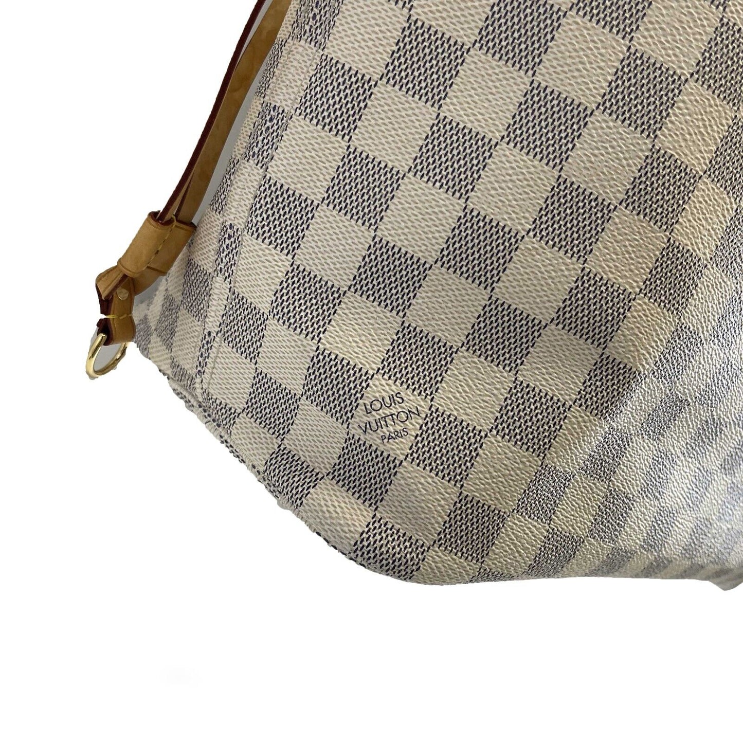 Louis Vuitton Neverfull NM MM Damier Azur Handbag