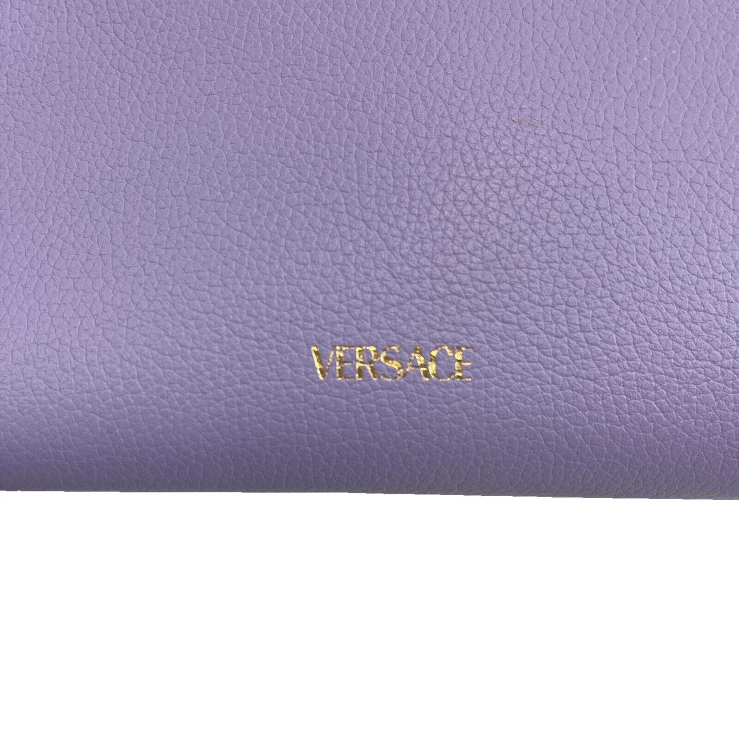 Versace - Excellent - La Medusa - Lavender Top Handle w/ Crossbody Chain & Strap