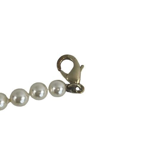 Chanel CC Graduating Pearl 100th Anniversary Necklace Fall 2021