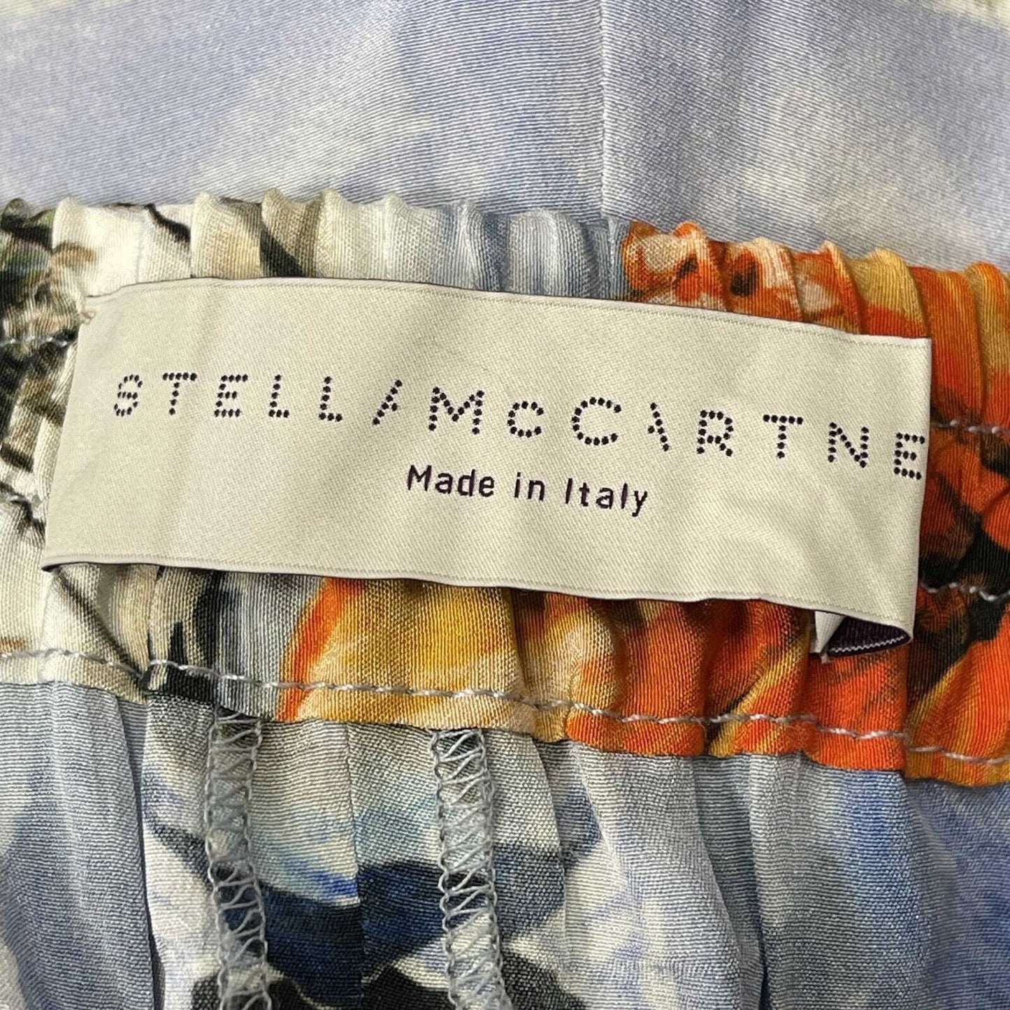 Stella McCartney orange flower Hawaiian surfer boxer shorts pants 42 US 6