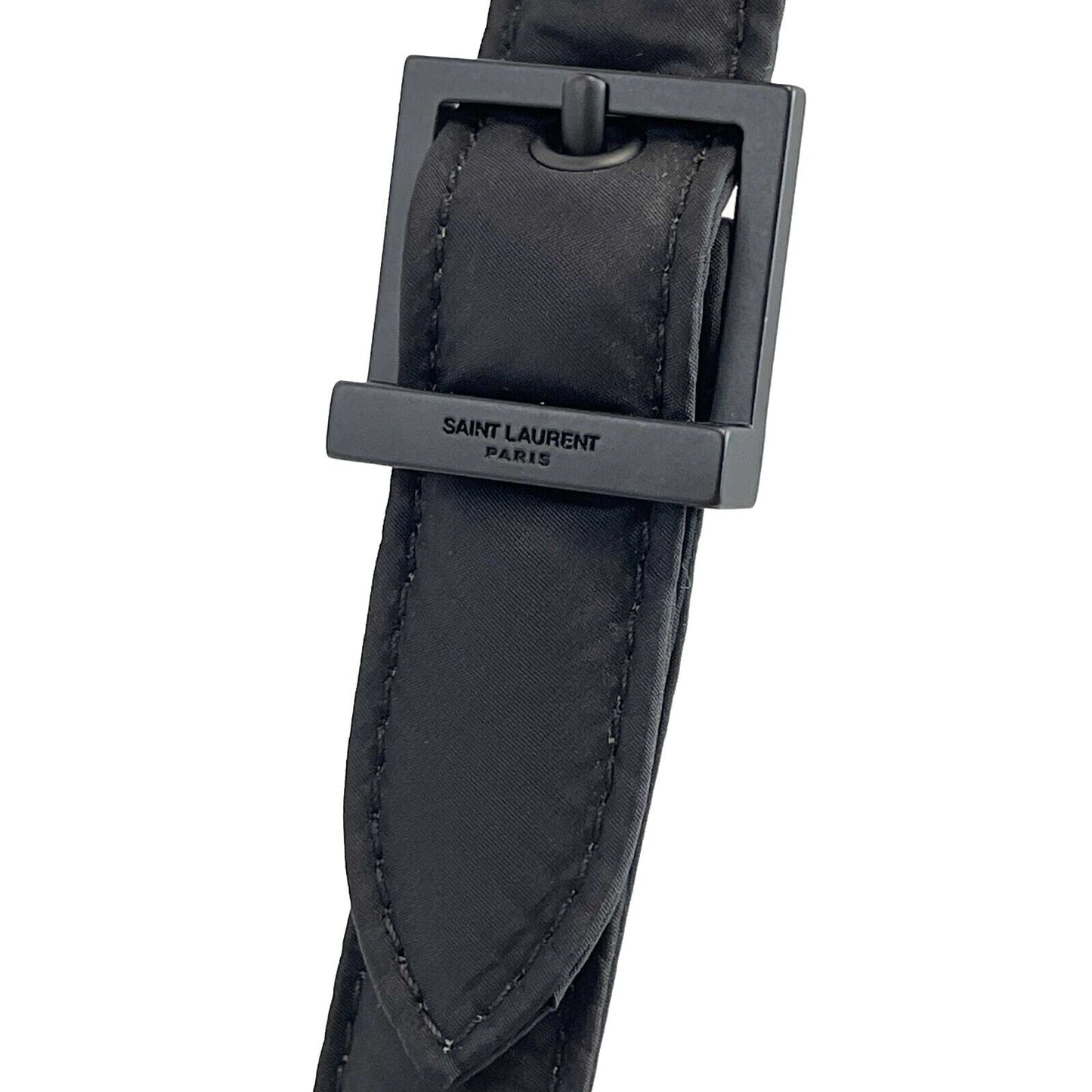 Saint Laurent - YSL - NEW Le 5 À 7 Crossbody - Black / White Shoulder Bag