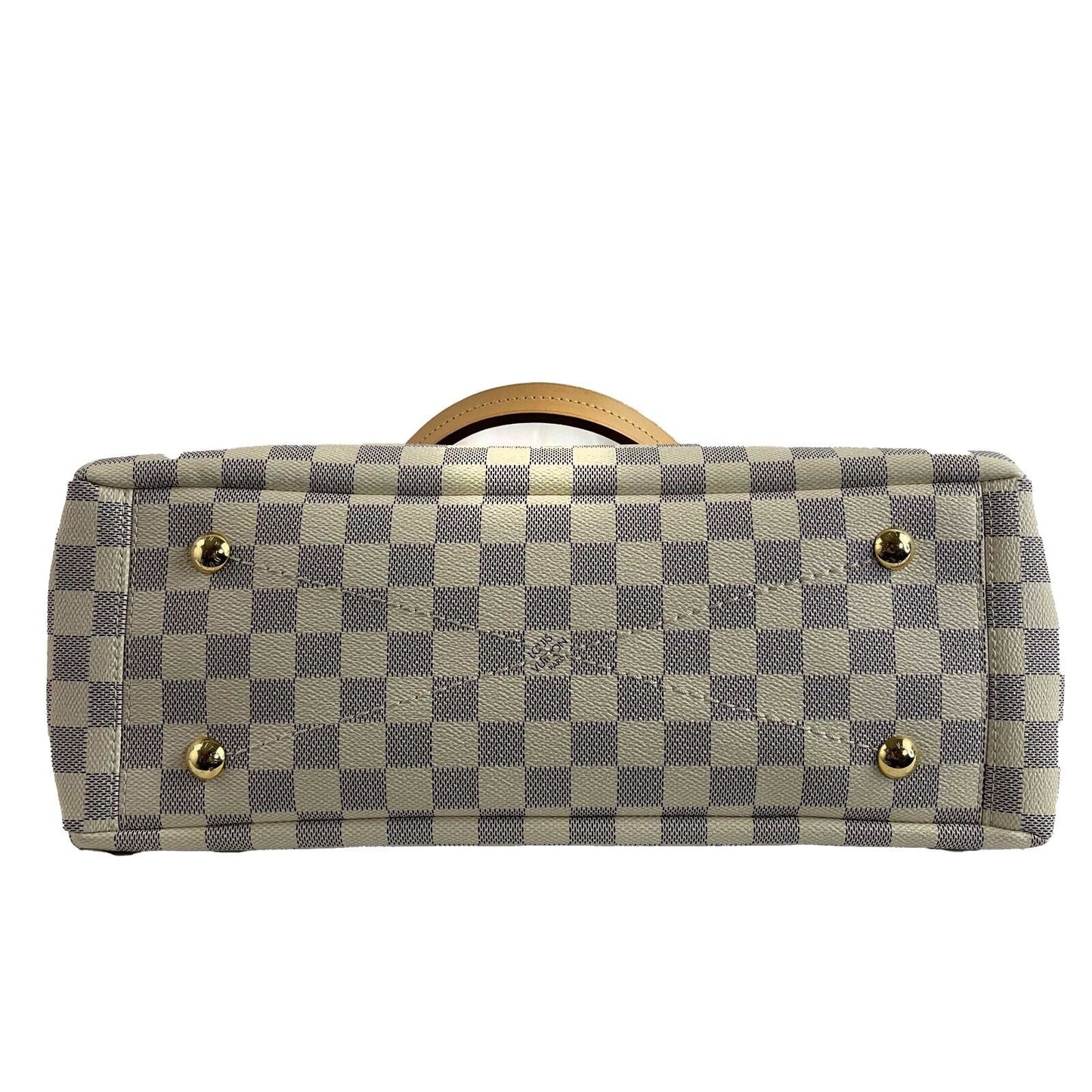 Louis Vuitton - LV Lymington Damier Azur Canvas Top Handle w/ Shoulder Strap KIT