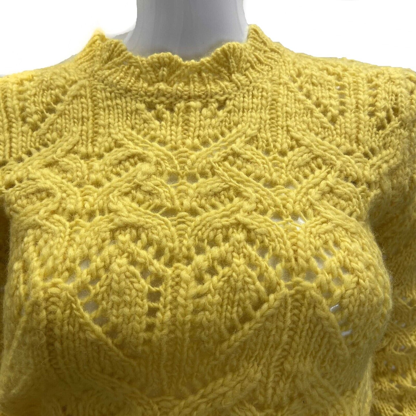 Isabel Marant New w/ Tags Gali sweater 36 US 4 Yellow Jacket