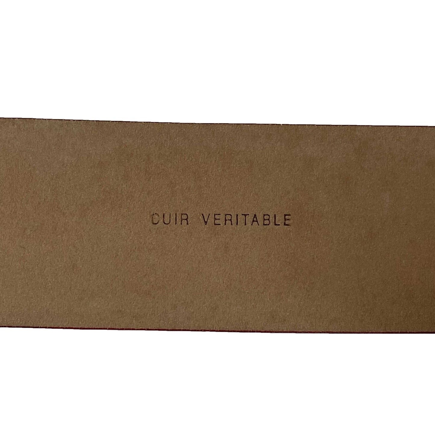 CHANEL - CC Red Patent Leather Belt - Red / Gold - Size 80 - 32