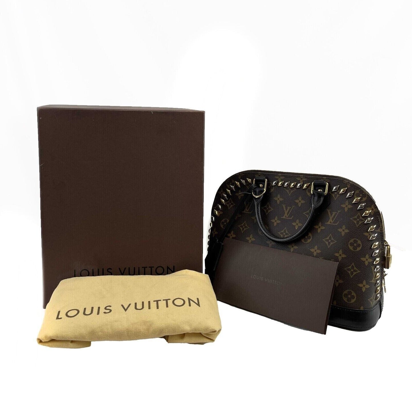 Louis Vuitton Monogram Metal Stones Alma PM 2016