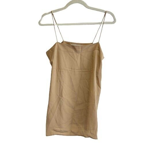 Stella McCartney Excellent Cami Tan Brown Tank Top US 0