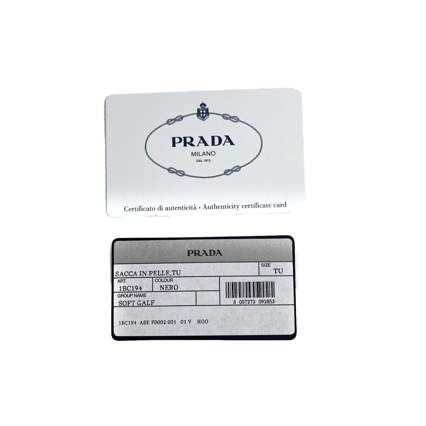 Prada Black Arqué leather shoulder bag Excellent Handbag w/box