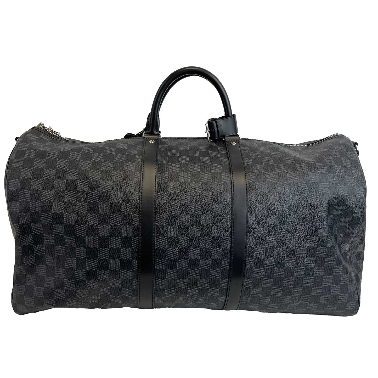 Louis Vuitton - Keep all 55 Bandouliere in Damier Graphite Canvas w/ Strap