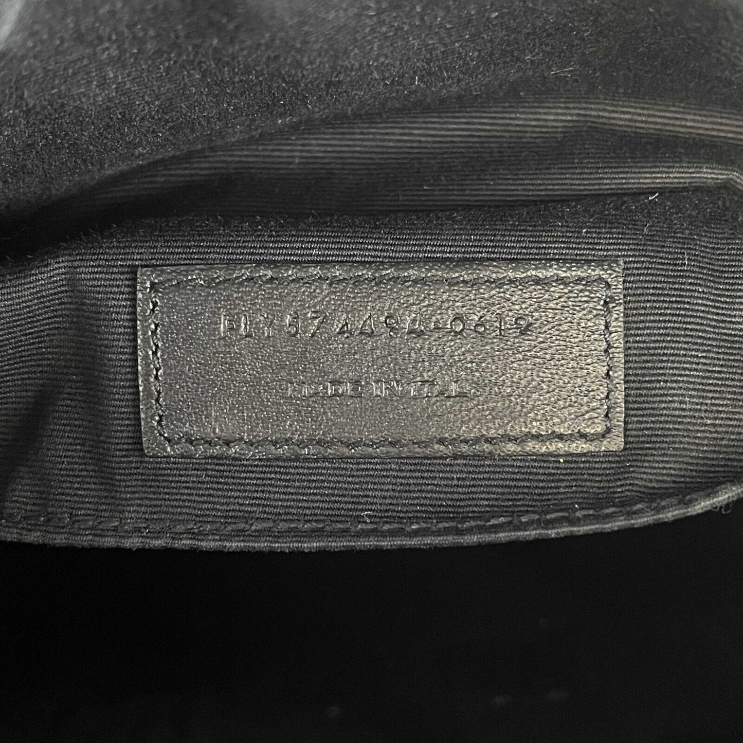 Saint Laurent - YSL - Lou Camera Bag w/ Tassel - Black Crossbody