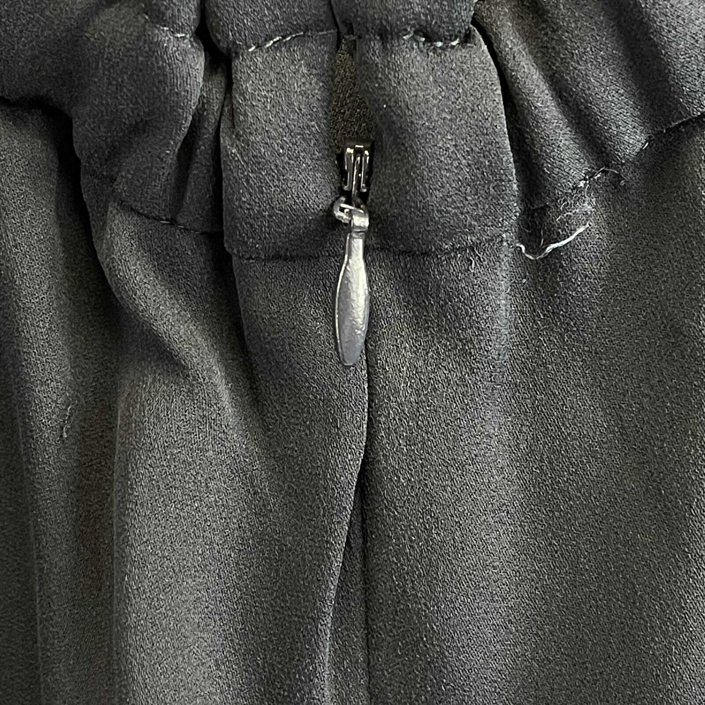 Valentino - Black Shawl Dress- Dark Blue/Black - Size 2