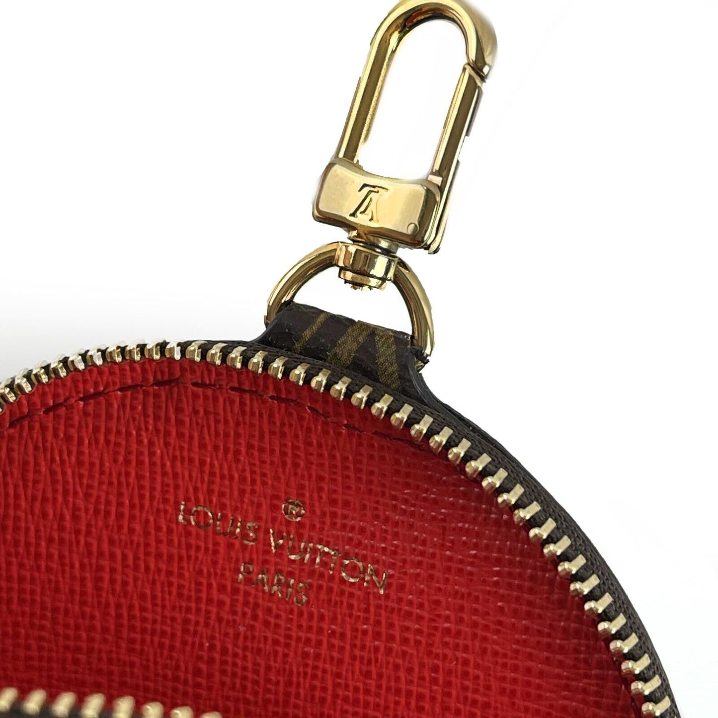 Louis Vuitton NEW Monogram Canvas Round Coin Multi Pochette Accessories Purse