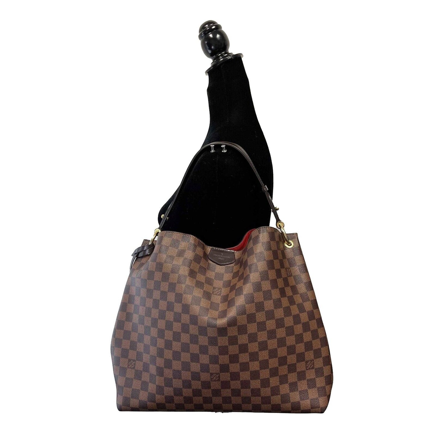 Louis Vuitton - LV - Gracefull MM - Brown / Tan Damier Ebene Shoulder Bag