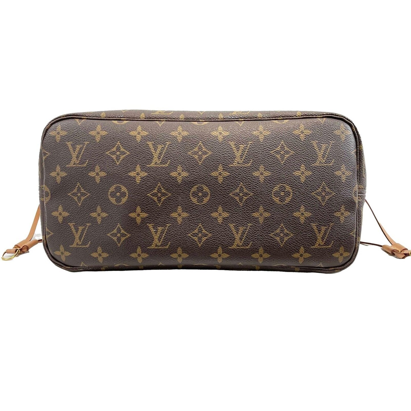 Louis Vuitton - LV Neverfull MM - Brown Monogram Tote w/ Pouch