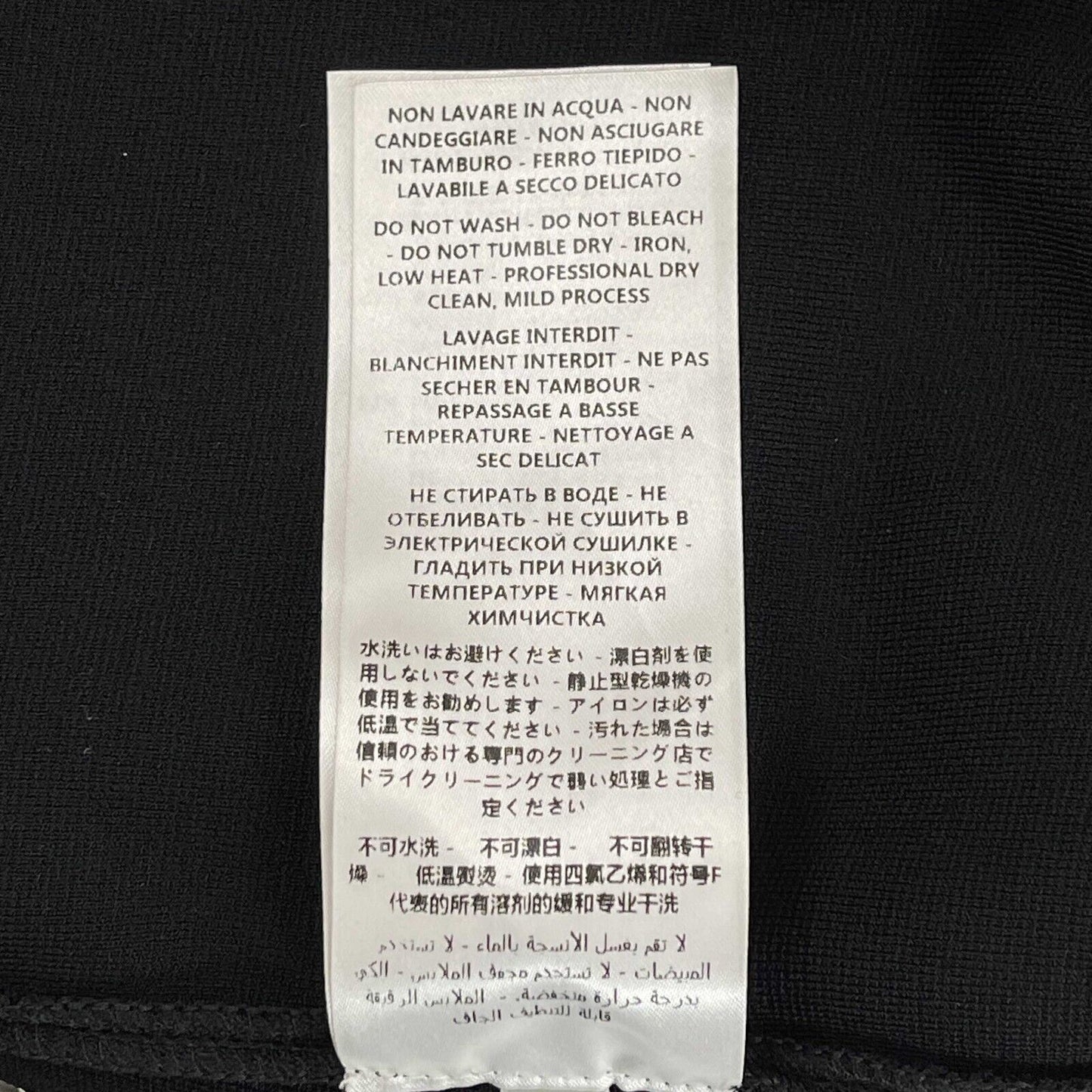 Stella McCartney - Excellent - Off Shoulder Ruffle - Black Top - 40 US 6