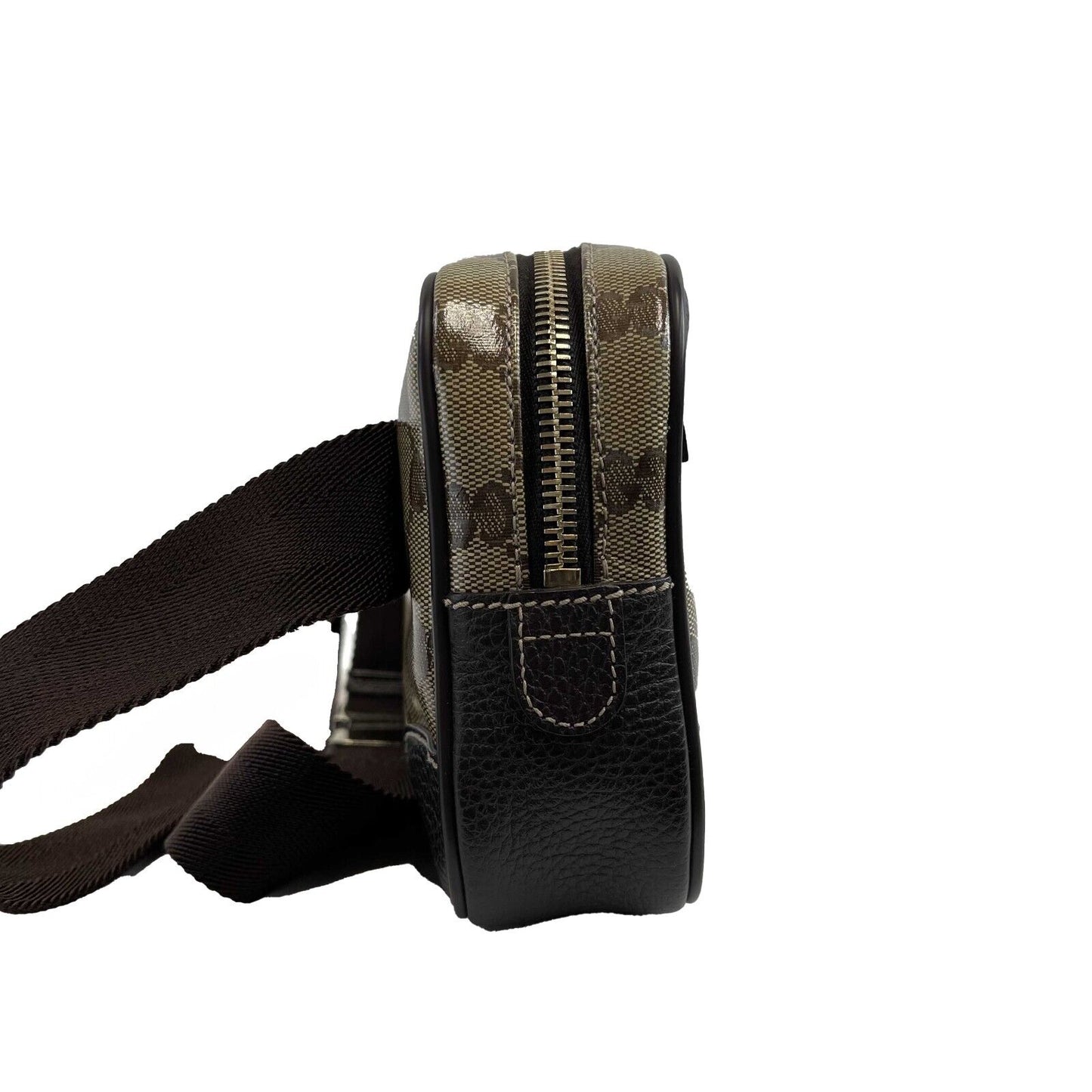 GUCCI Gucci Coated Canvas Brown GG Monogram Belt Bag / Crossbody