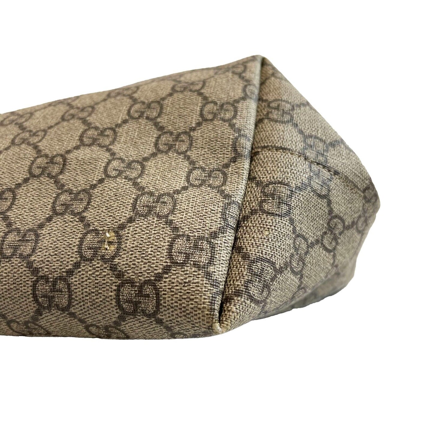 Gucci Medium Ophidia Tote Beige Brown GG Supreme Canvas Shoulder Bag