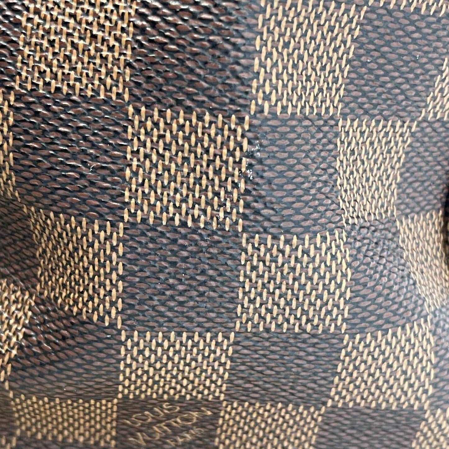 Louis Vuitton LV Portobello Damier Ebene PM Brown Shoulder Bag