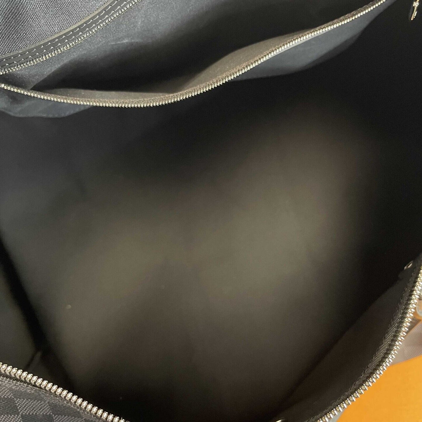 Louis Vuitton Keepall Bandouliere 55 Monogram Eclipse Duffle New with Box