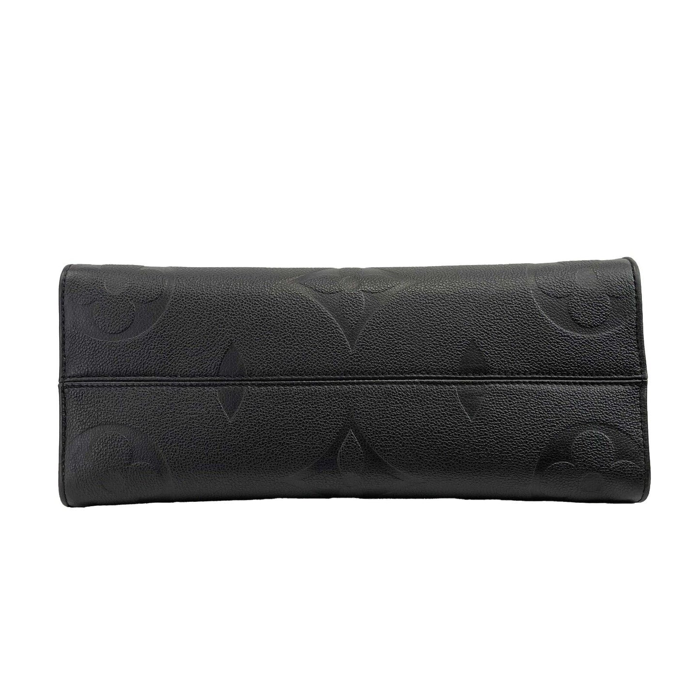 Louis Vuitton - On the go MM Empreinte Black Leather Top Handle Shoulder Strap