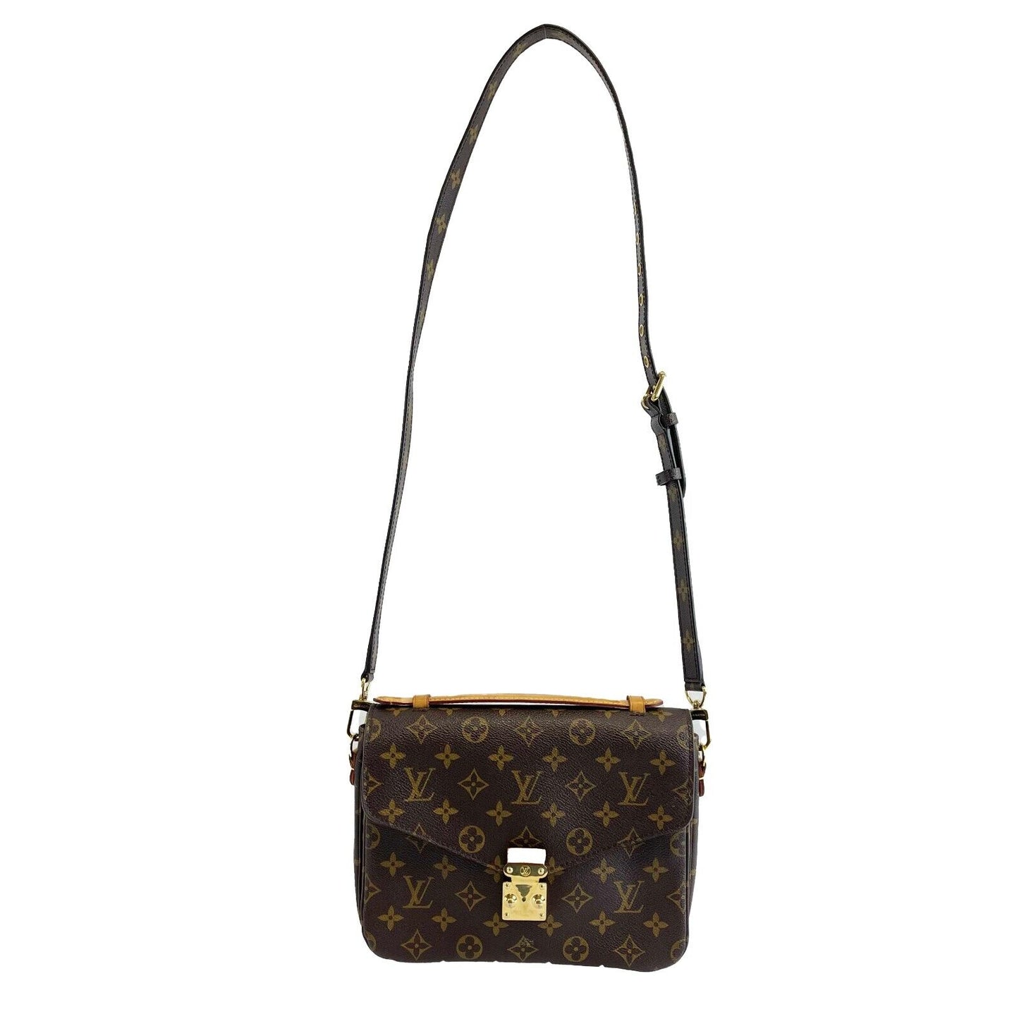 Louis Vuitton - Pochette Métis Monogram - Brown / Tan Top Handle Crossbody