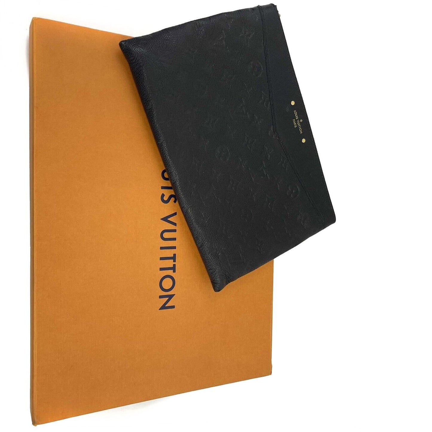 Louis Vuitton - LV - Daily Pouch in Monogram Black Empreinte Leather - W/ Box