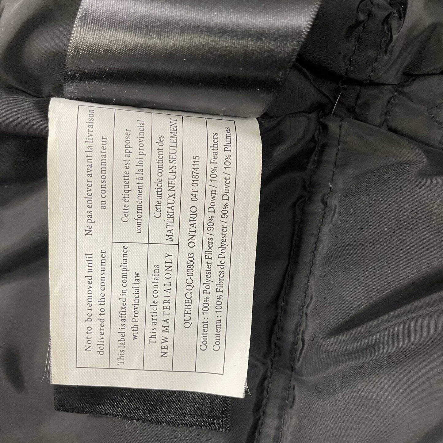 Nicole Benisti -Madison Fur-Lined Parka Coat / Black Jacket - Size S