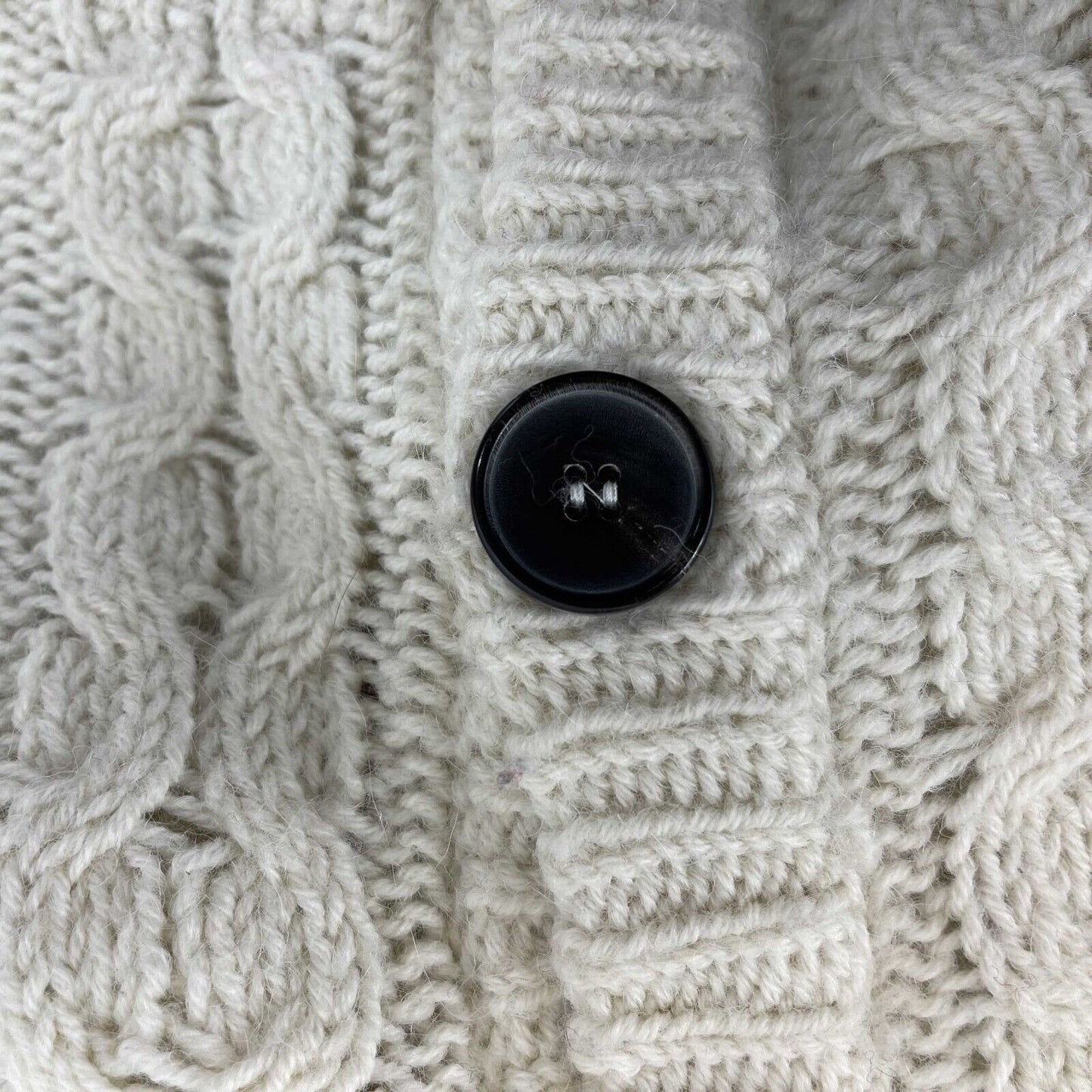 Valentino - Floral Cable Knit Fantasy Embroidered Garden Cardigan - US S