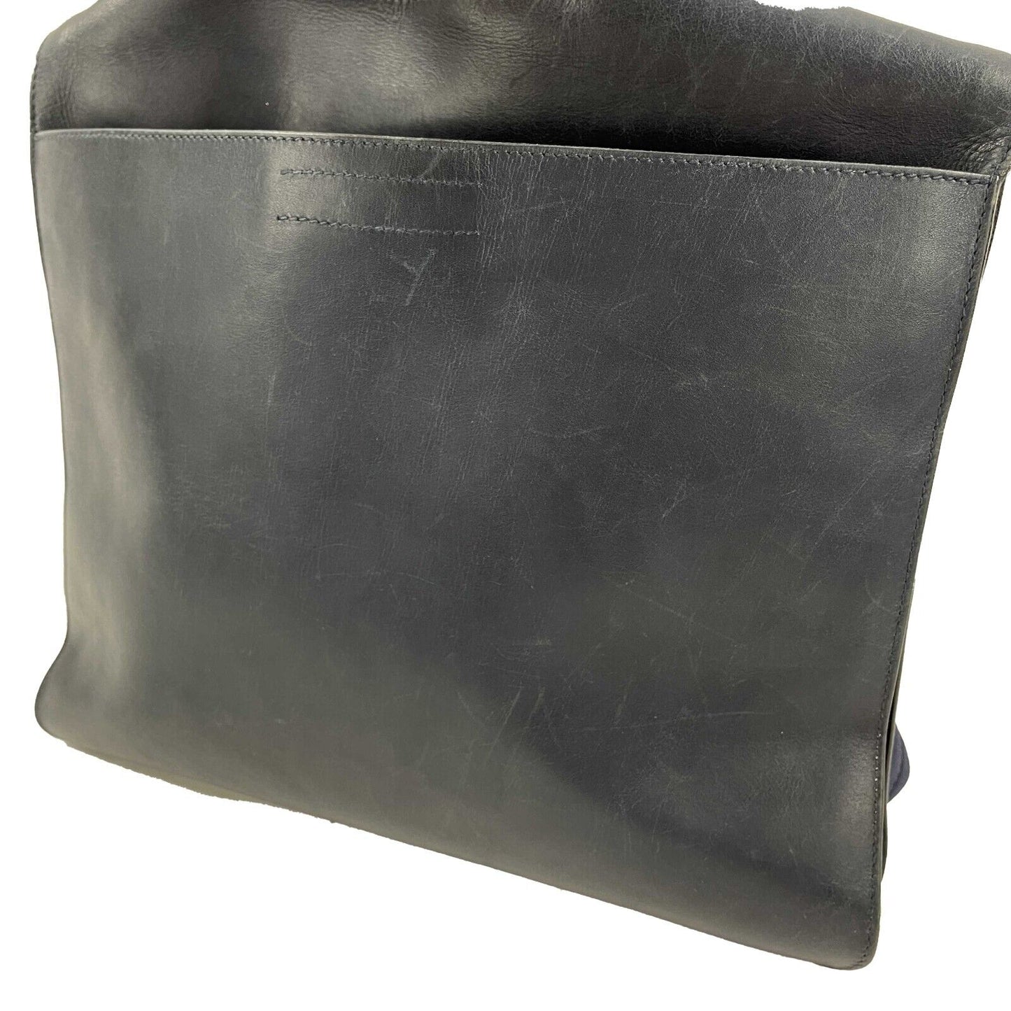 Prada - Vitello Sport Messenger Shoulder Bag - Baltico (Navy) Crossbody Bag